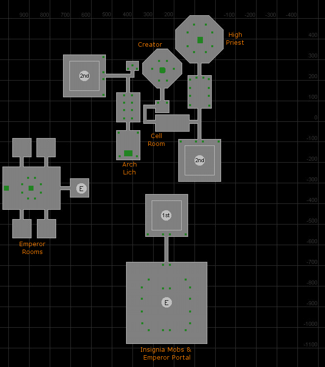 Ssraeshza Temple Floor 3 Map