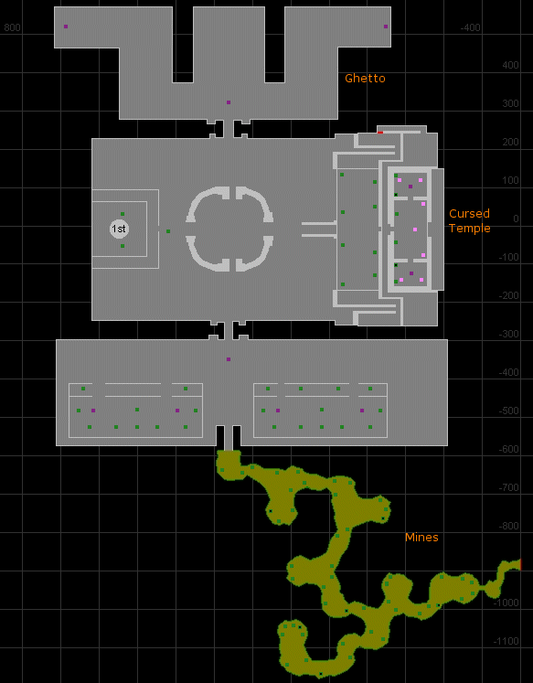 Ssraeshza Temple Floor 4 Map